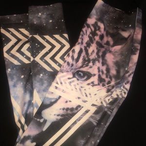 kids tiger leggings
